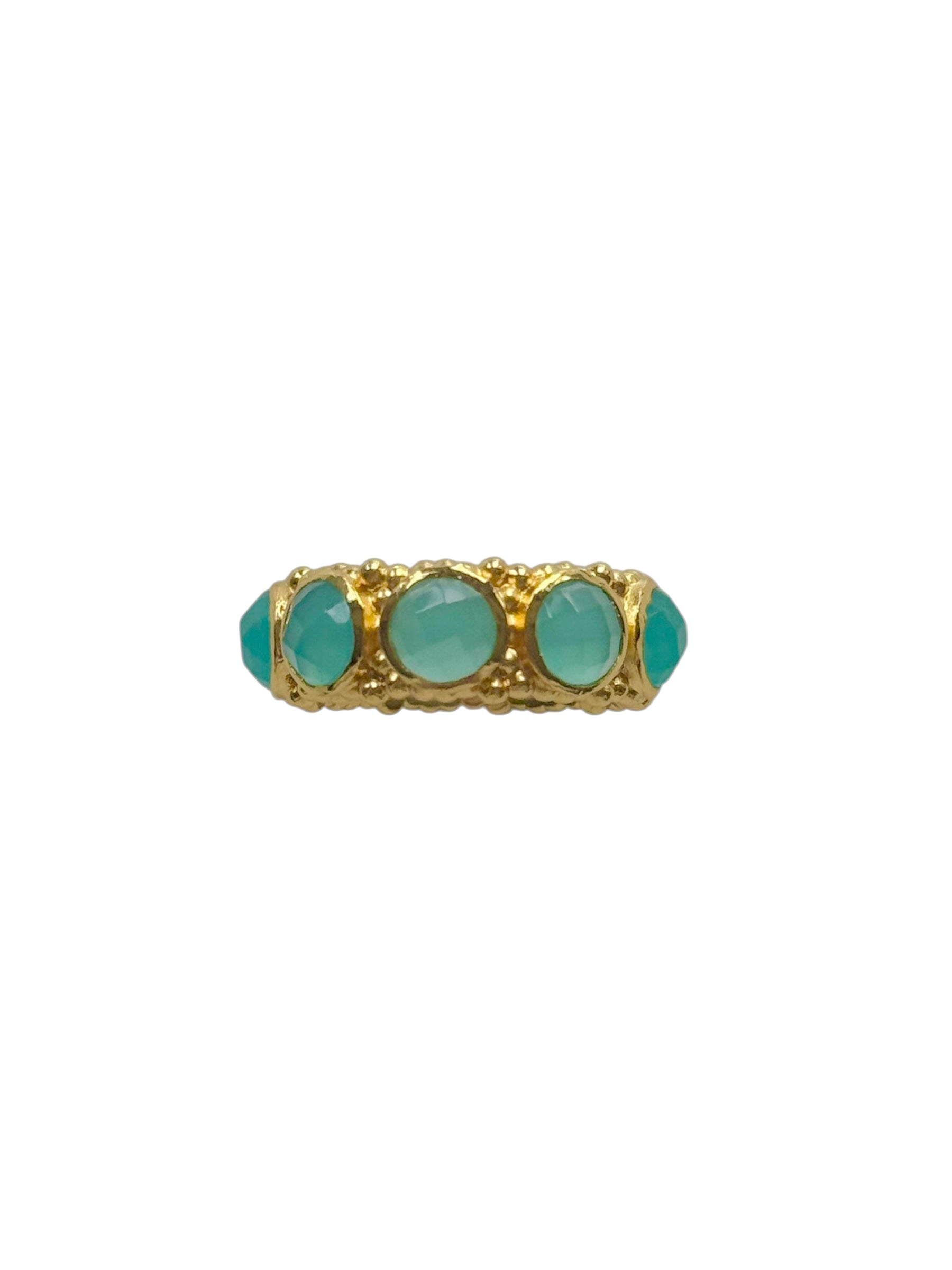 Amalia Ring in Aqua