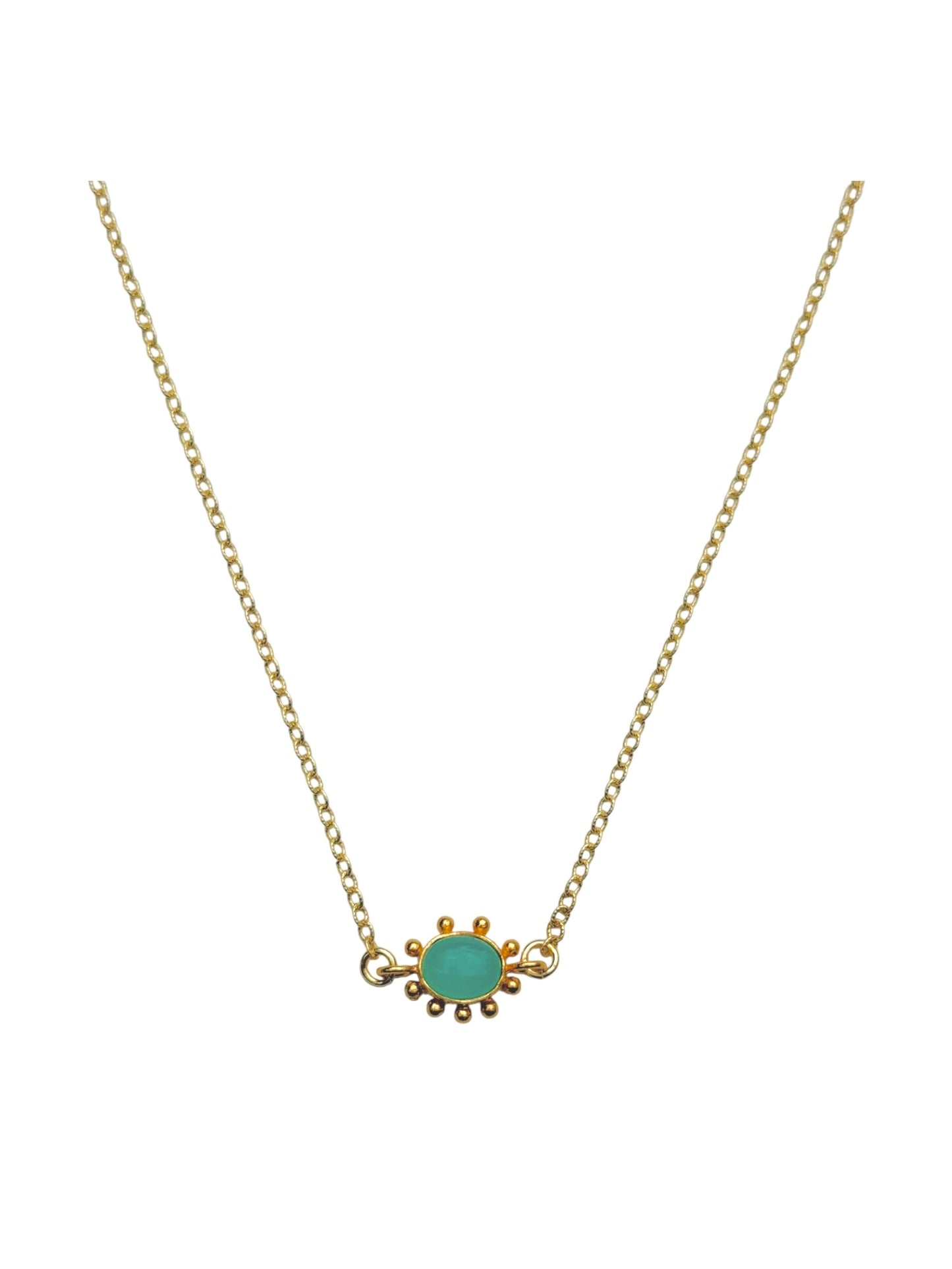 Juliet Necklace in Aqua