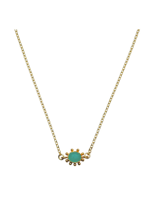 Juliet Necklace in Aqua