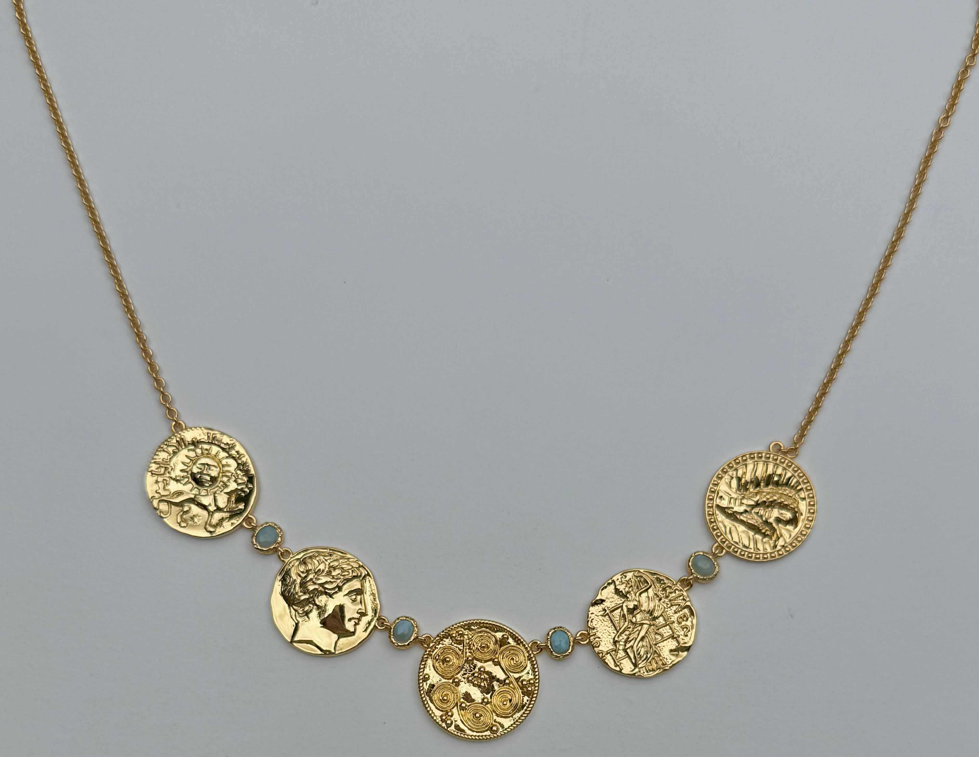 India Coin Necklace