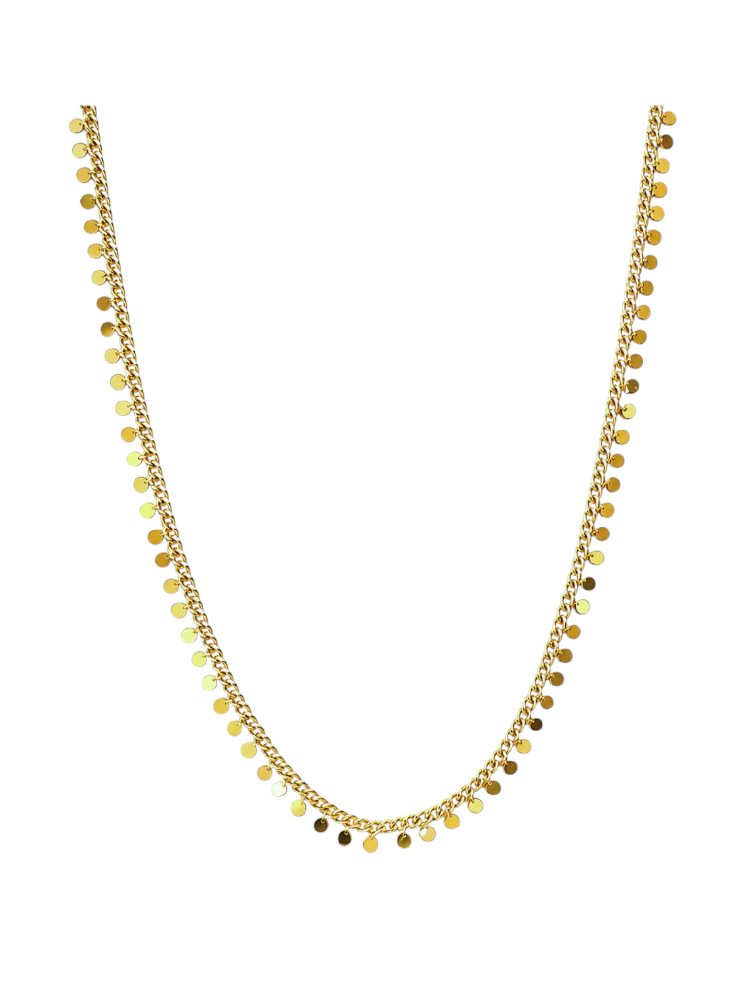 Sequin Long Necklace