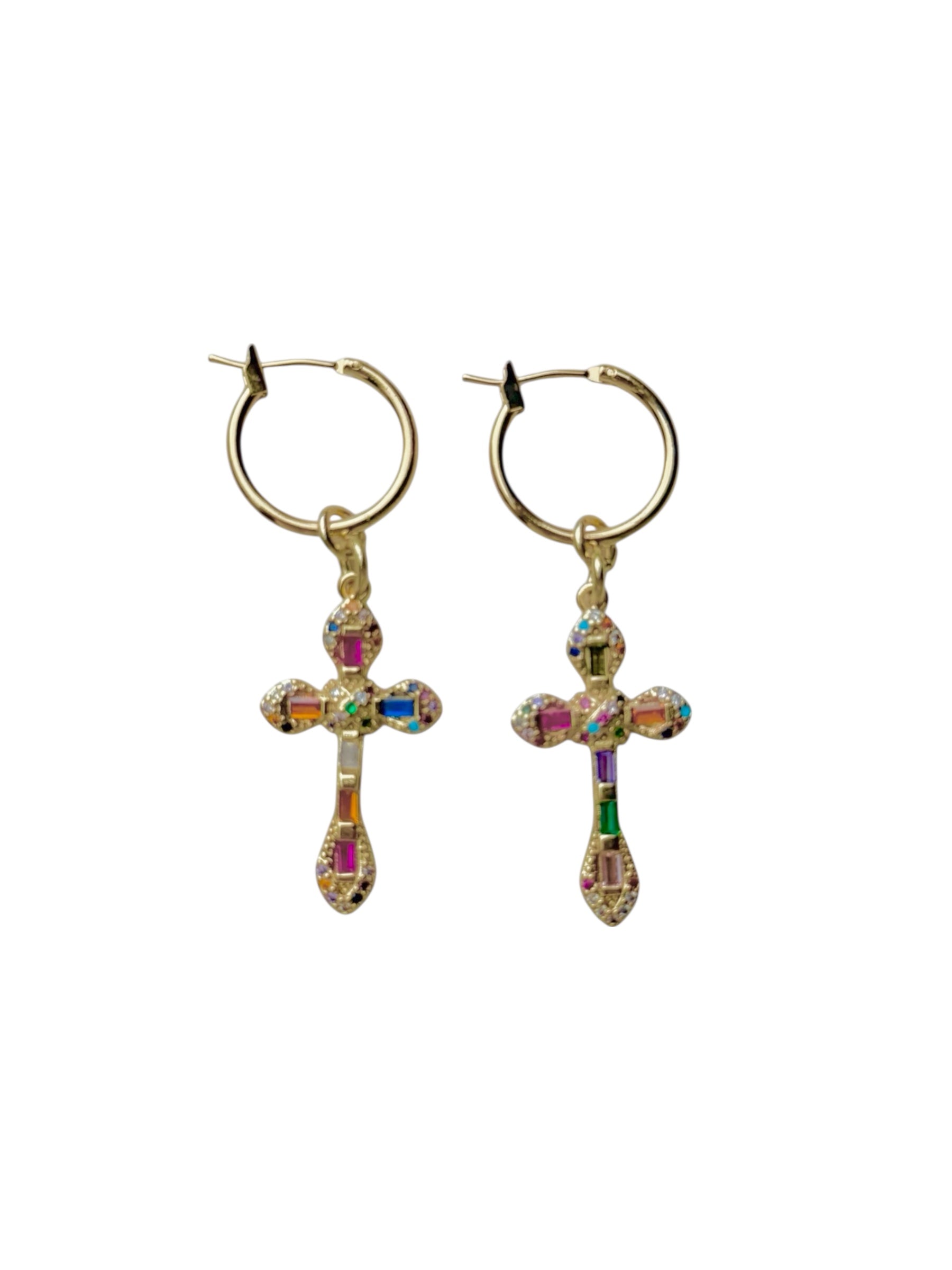 Cross Earrings