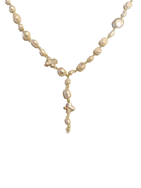 Pearl Long Necklace