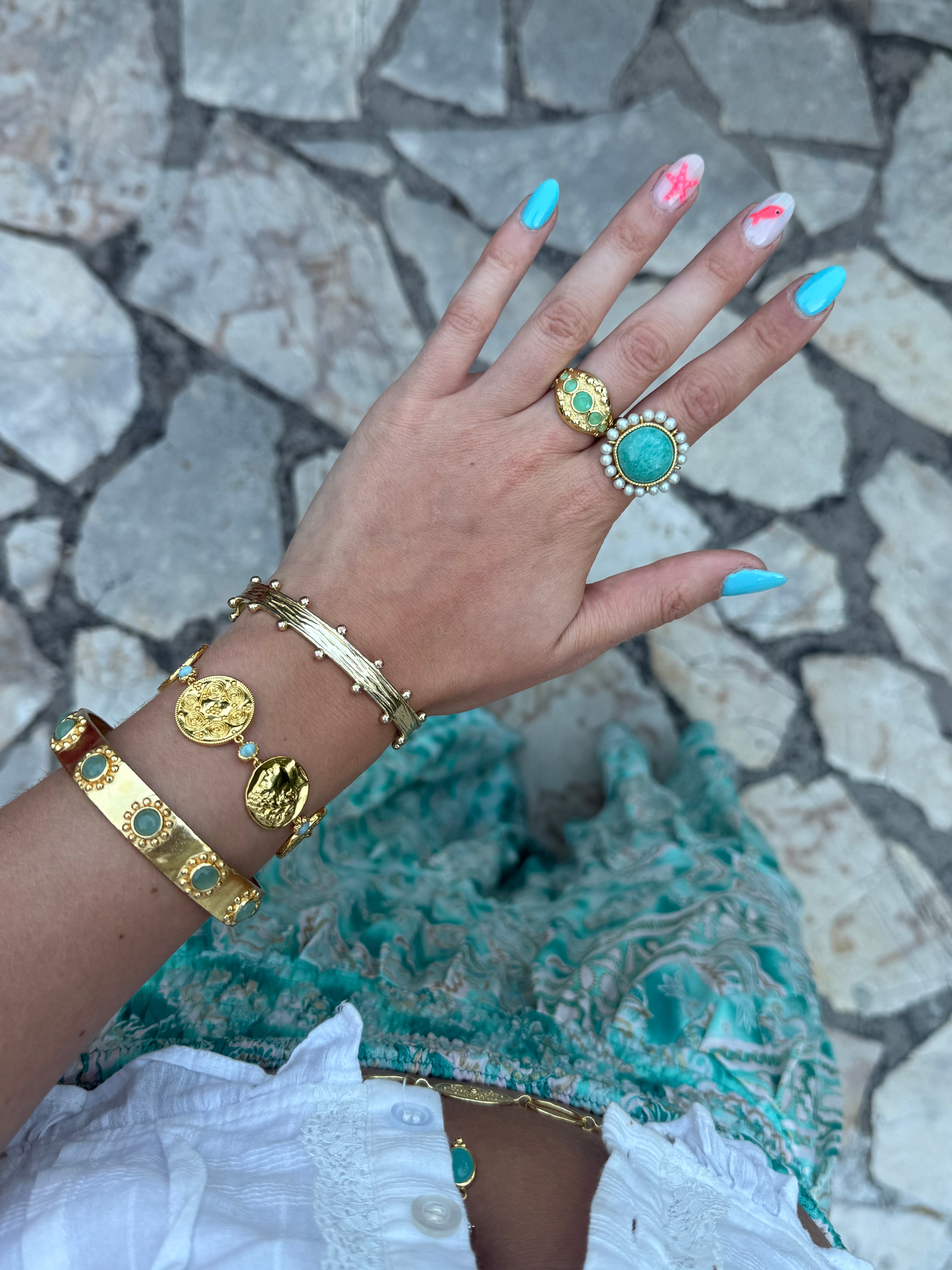 India Coin Bracelet