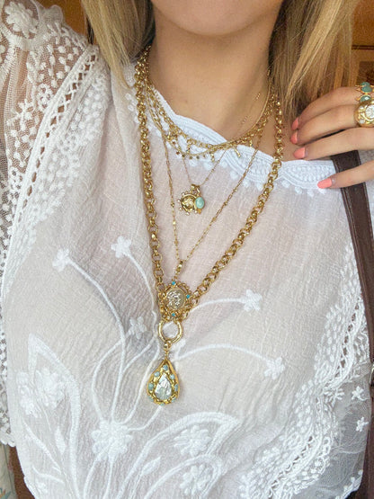 Blue Lagoon Long Necklace