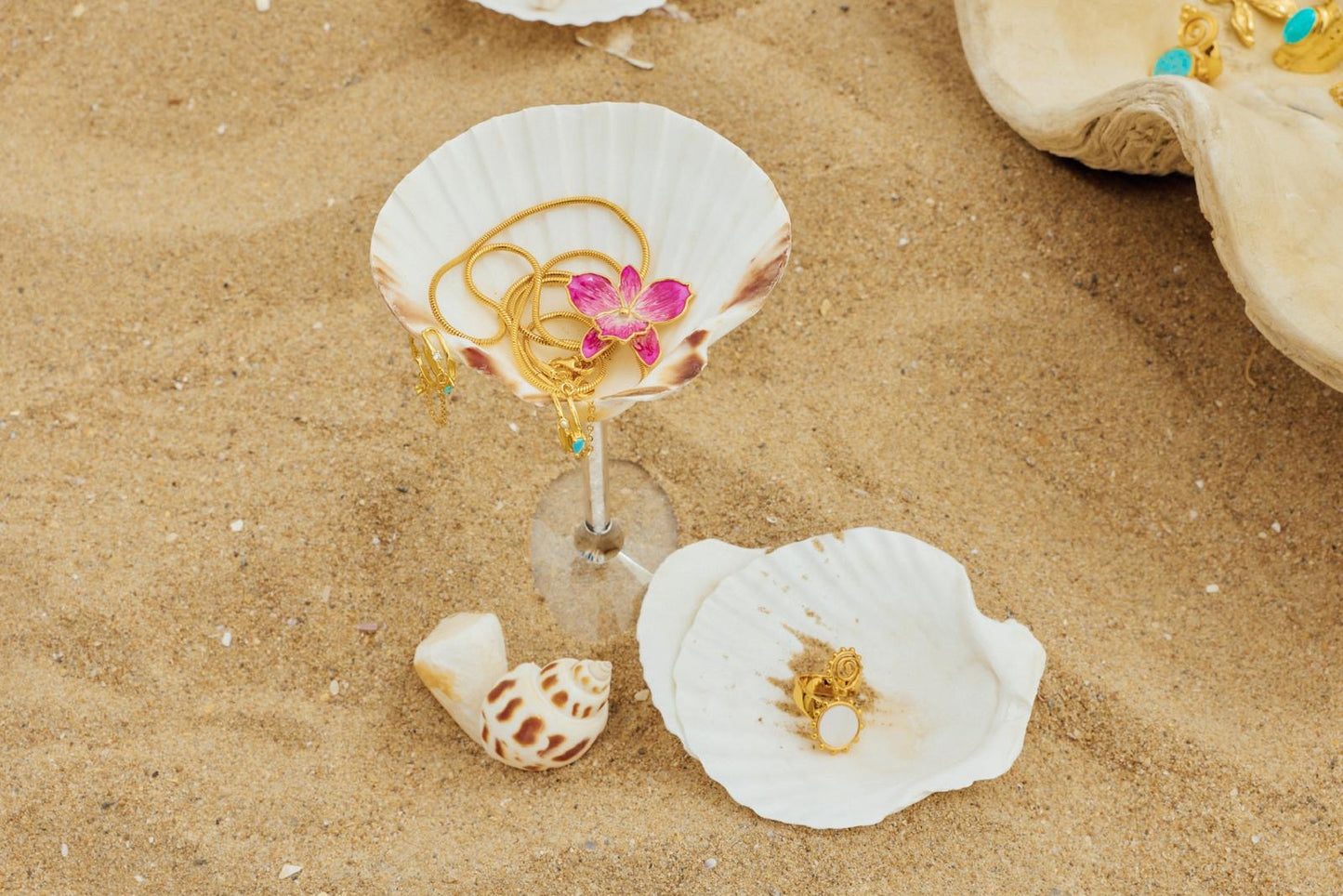 Bri Orchid Necklace