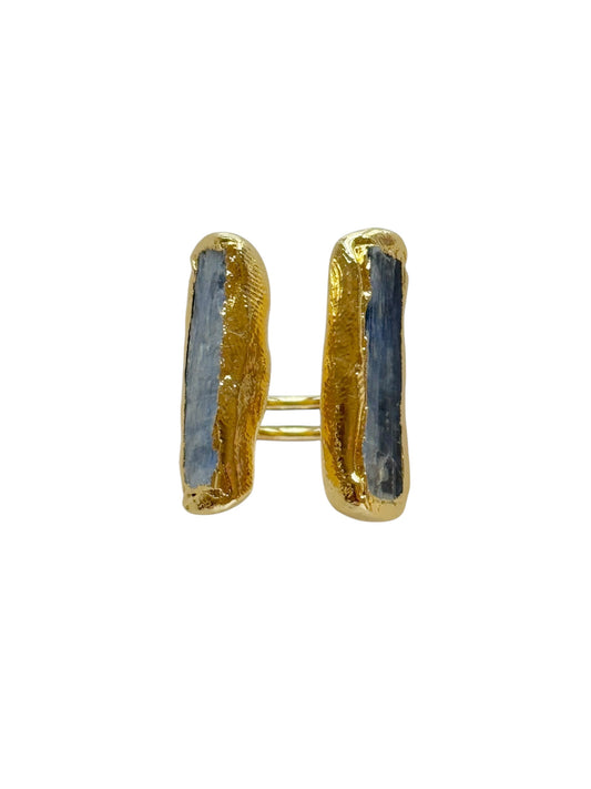 Blue Laced Agate Ring