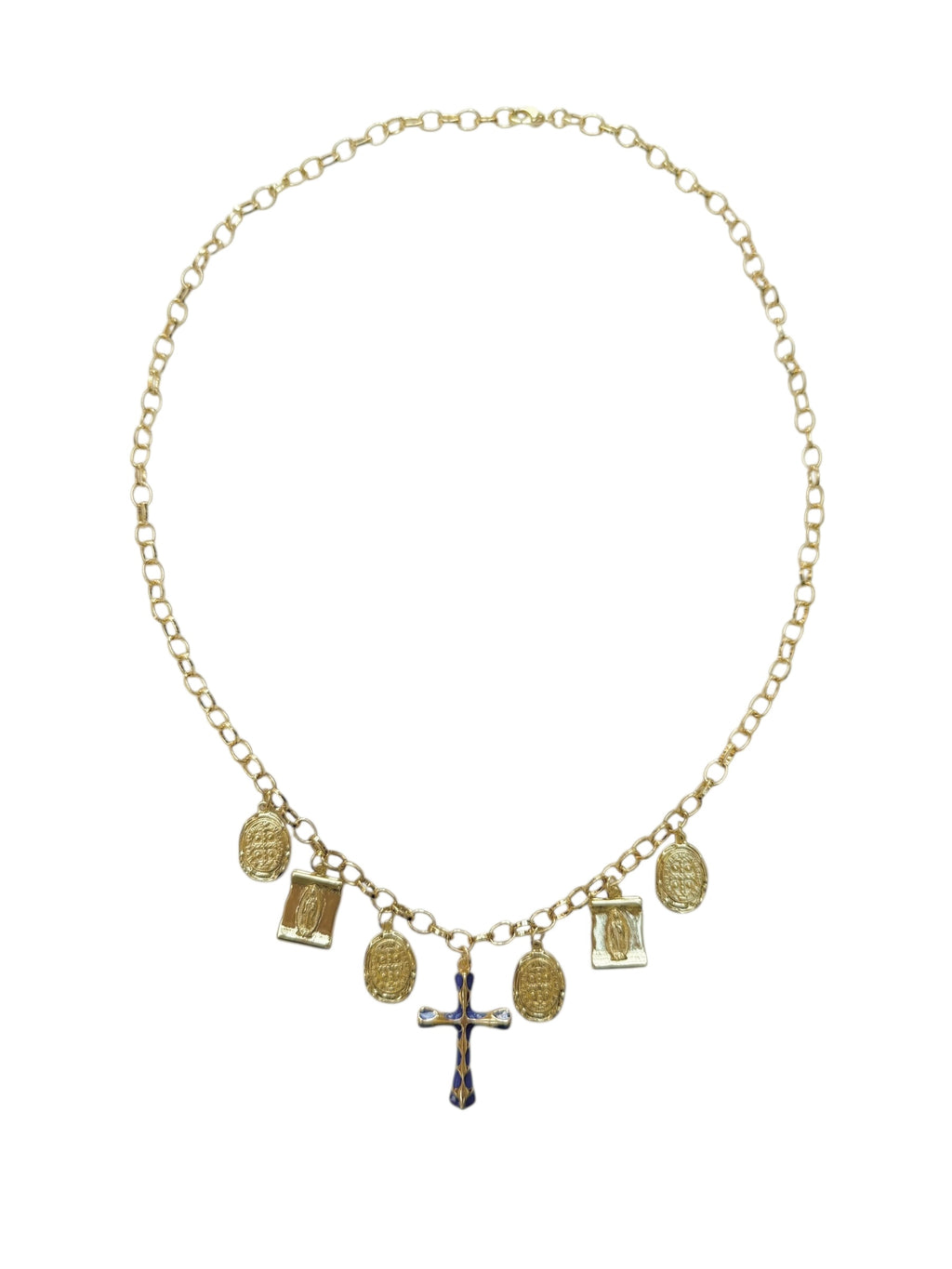 Willow Necklace in blue