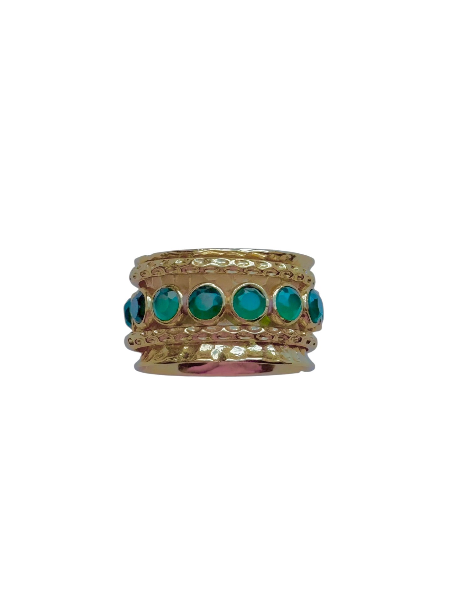 Saphia Ring in Green