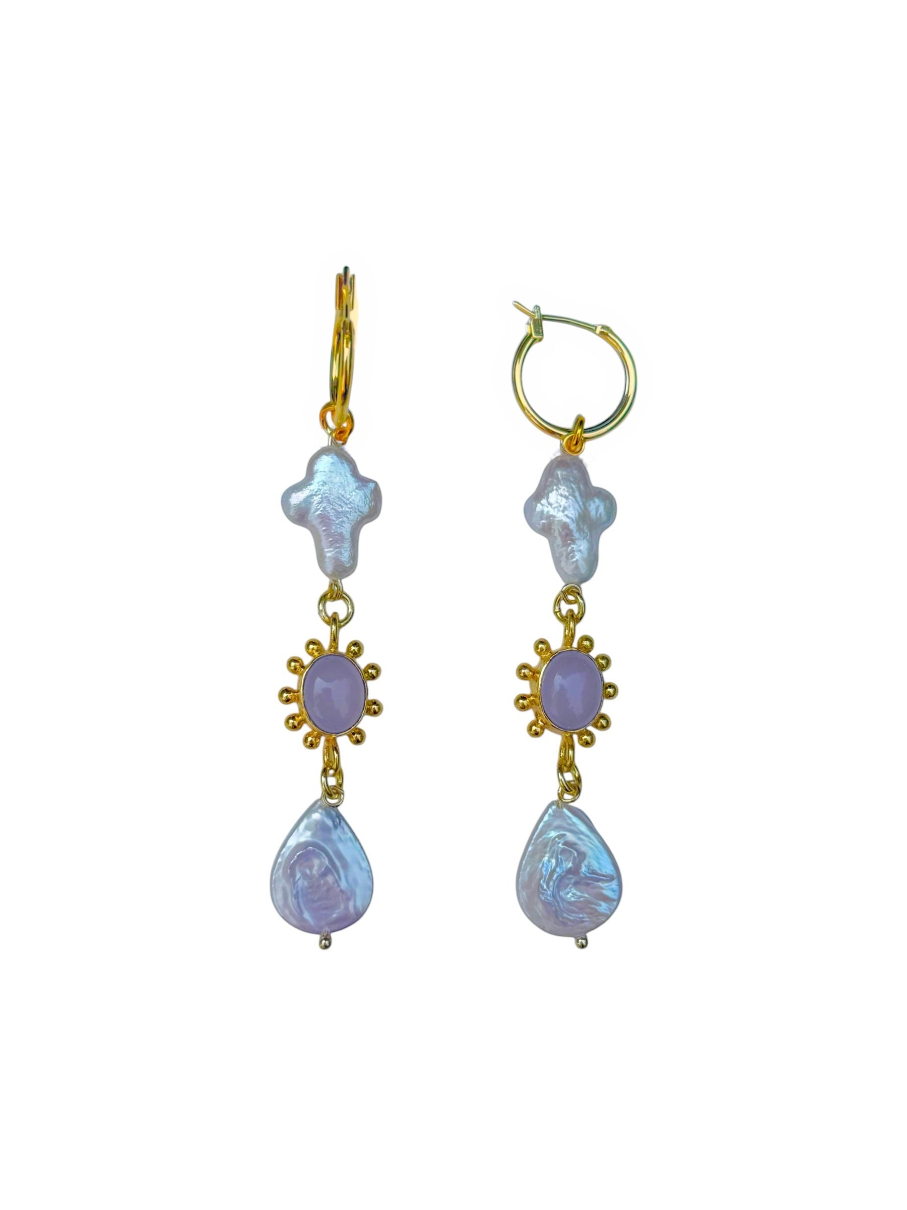 Peony Earrings