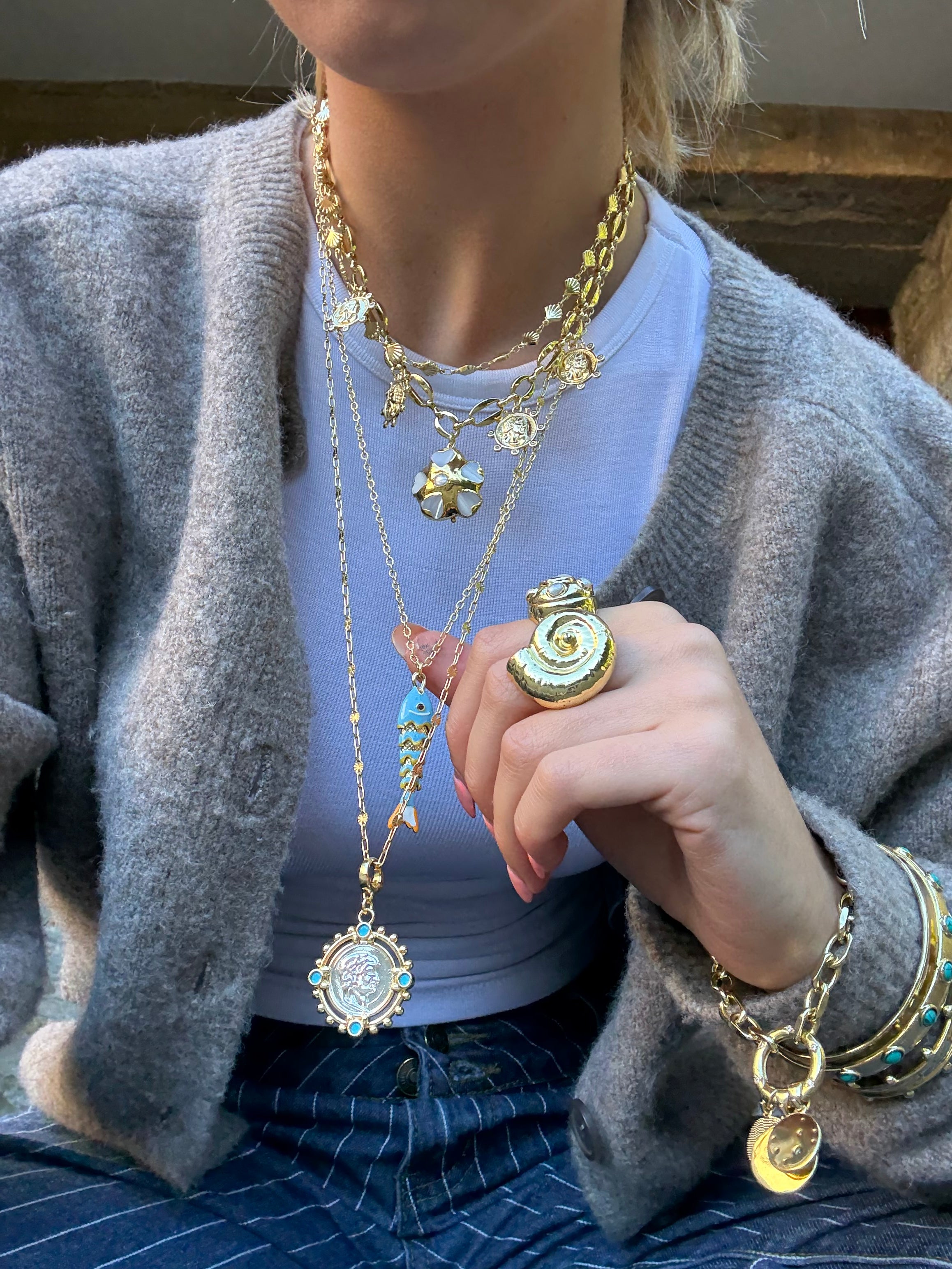 Evangeline Long Necklace