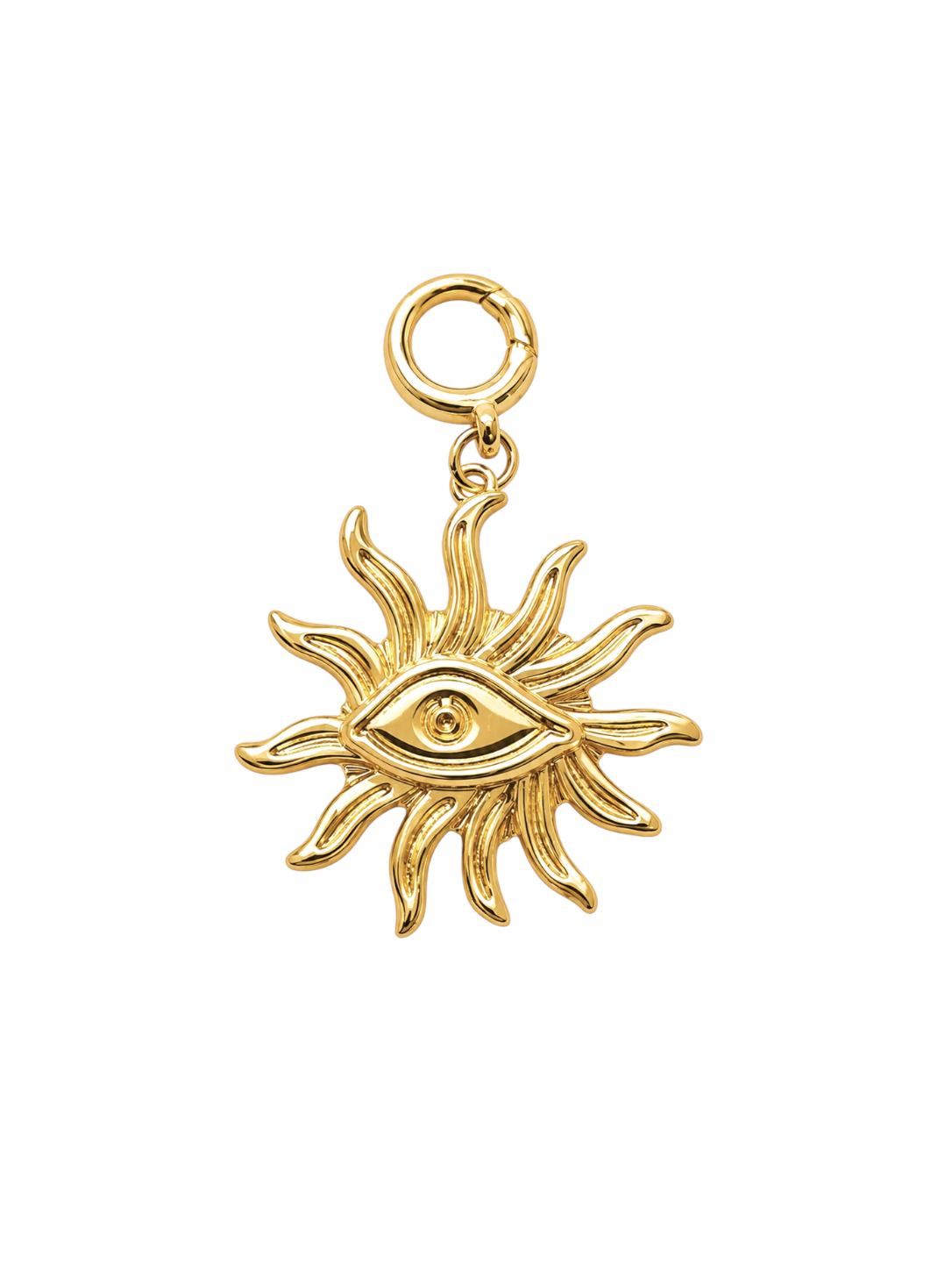 Evil Eye Sun Clip-On Charm