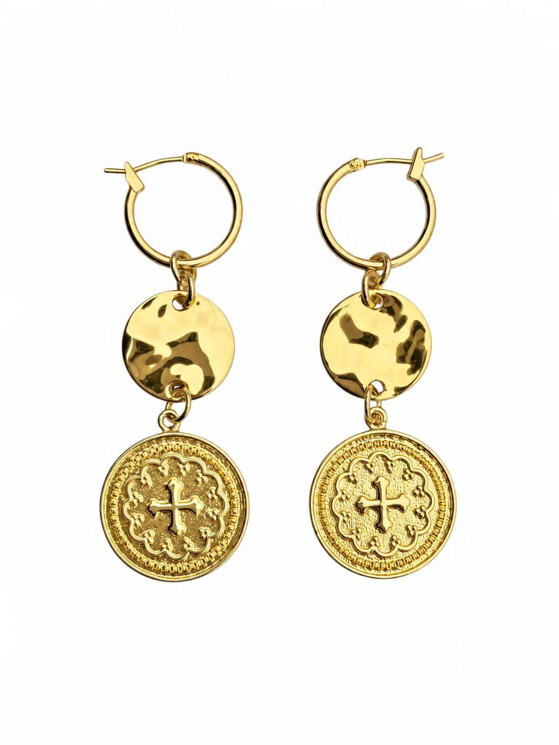 Camille Coin Earrings