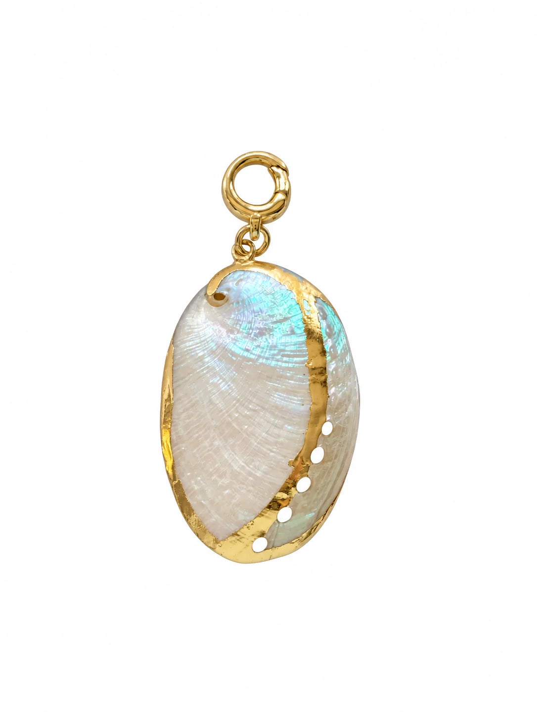 Abalone Shell Clip-on Charm