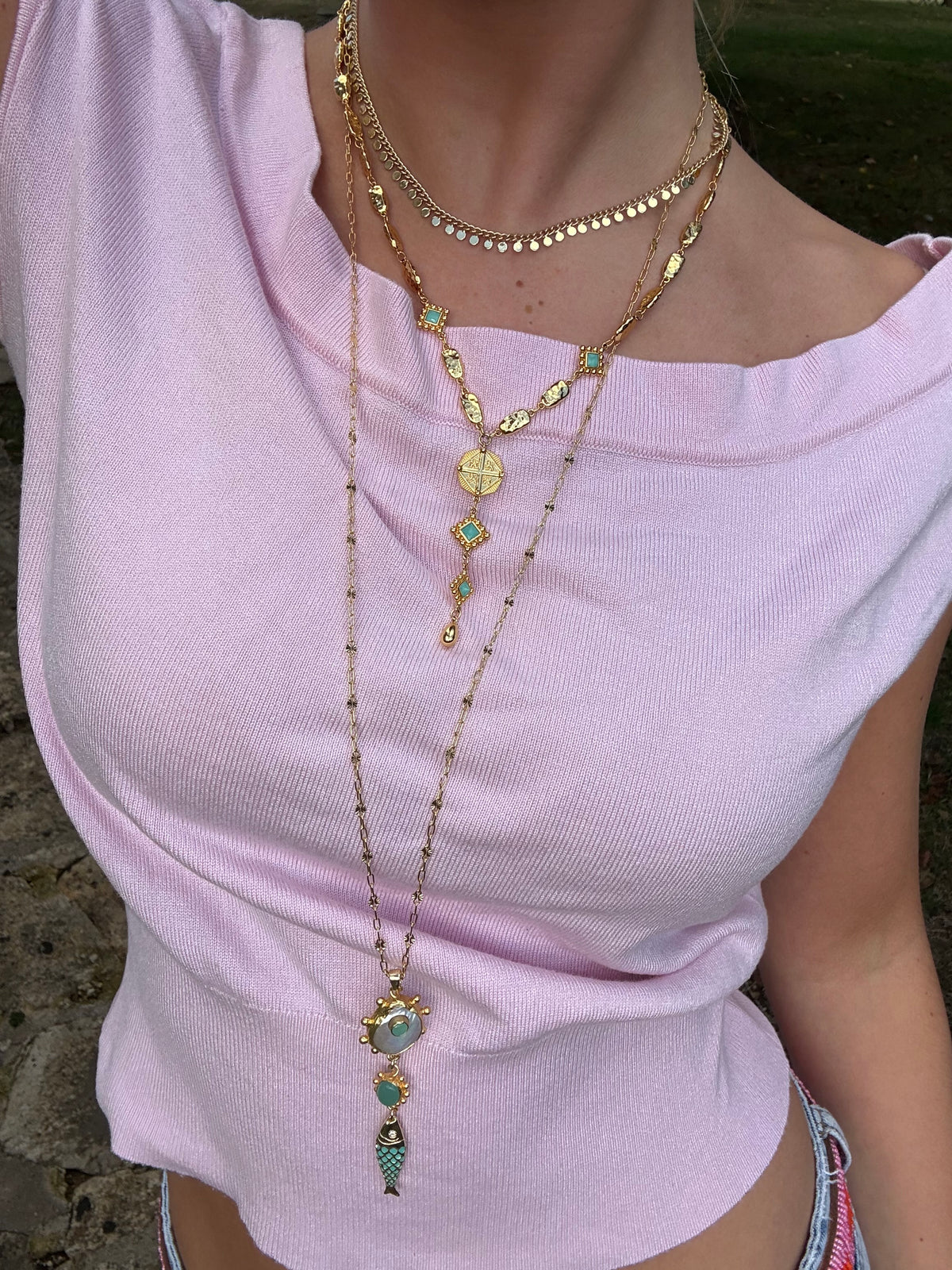 Siren Drift Long Necklace