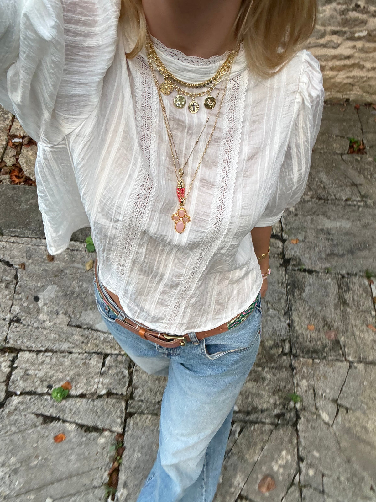 Pink Fish Necklace