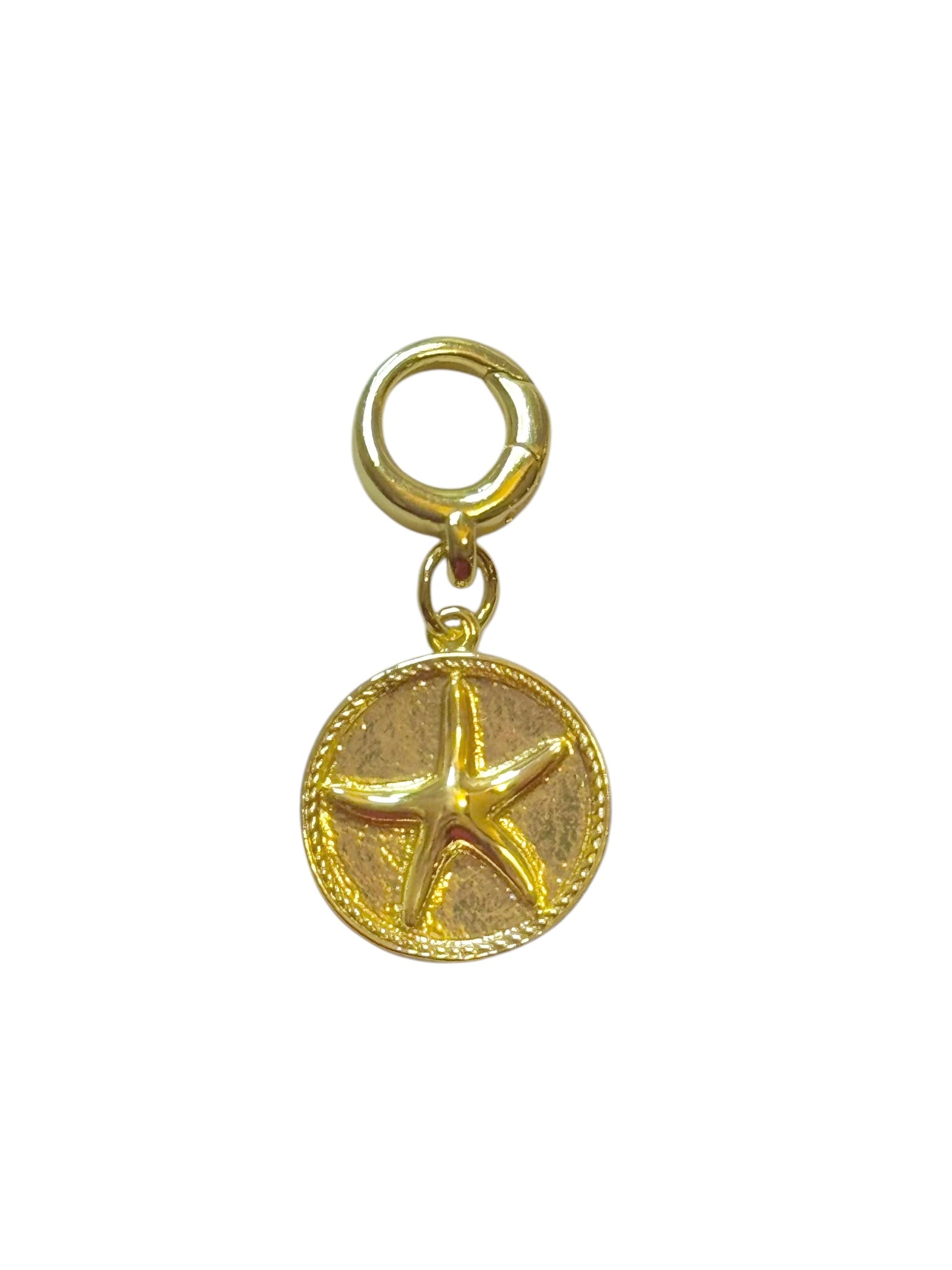 Starfish Coin Clip-On Charm
