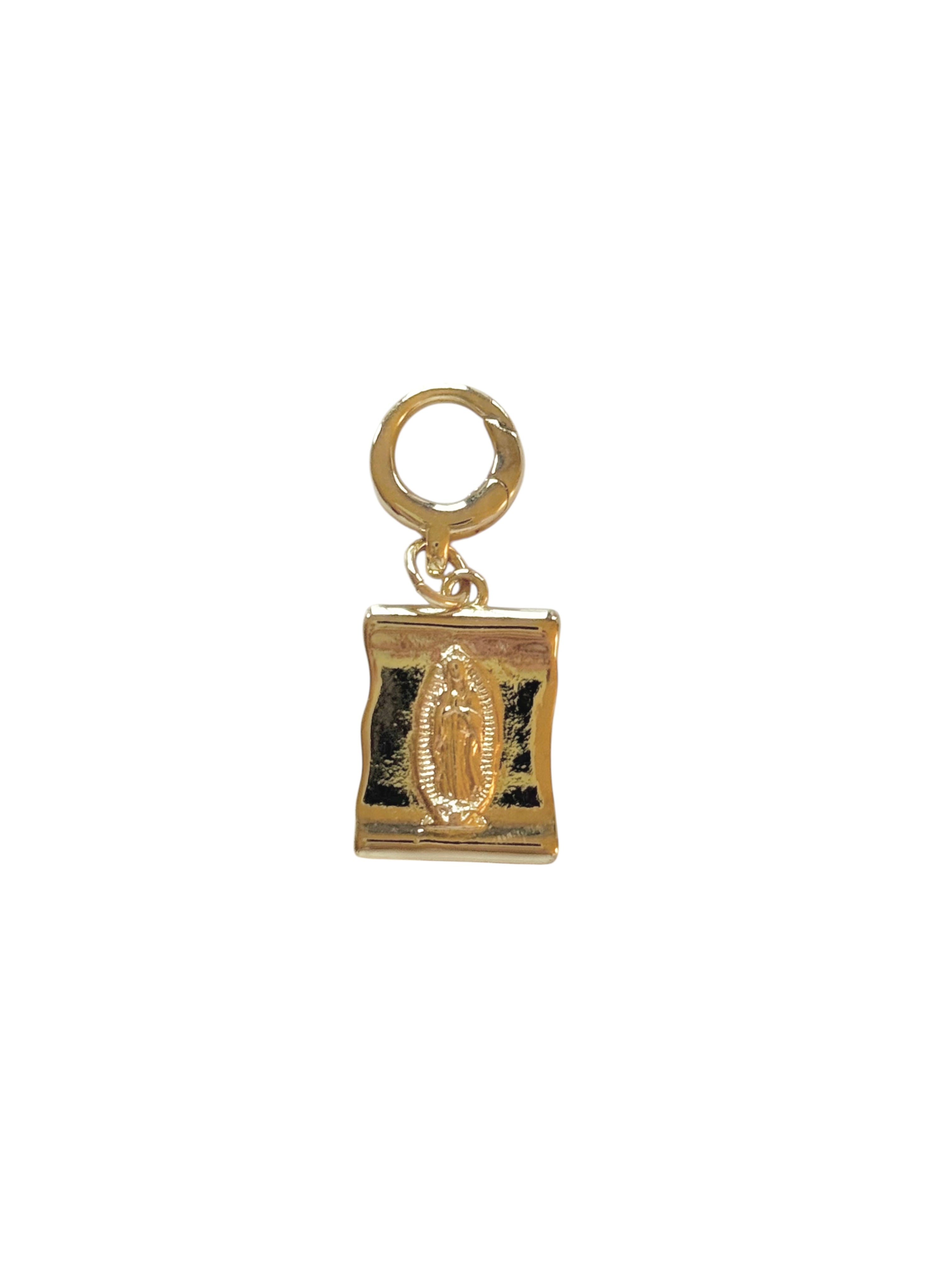 Small Virgin Mary(rectangular) Clip-On Charm