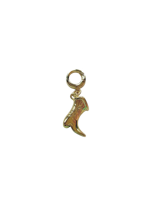 3D Cowboy Boot Clip-On Charm