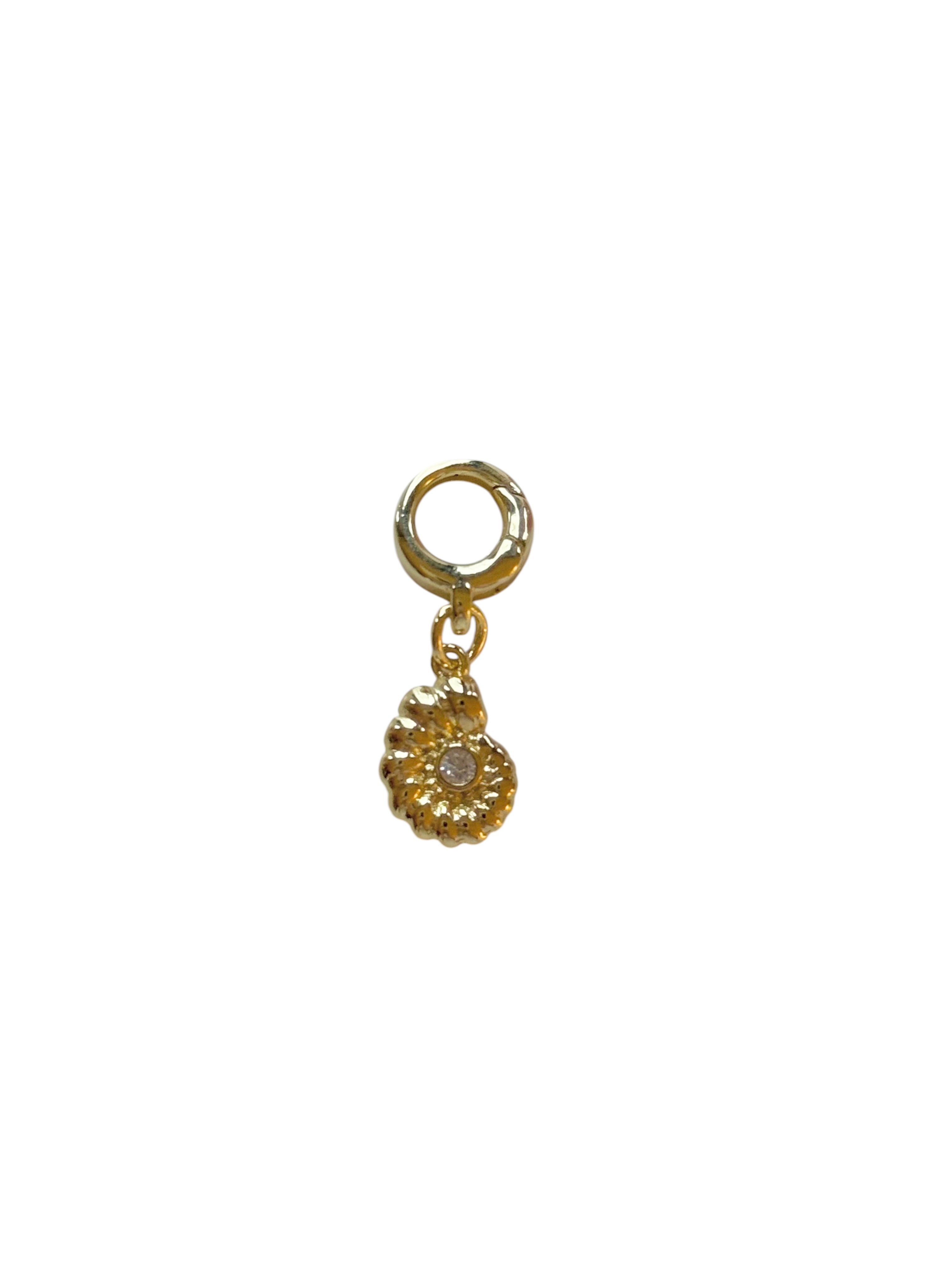 Small Ammonite Clip-On Charm