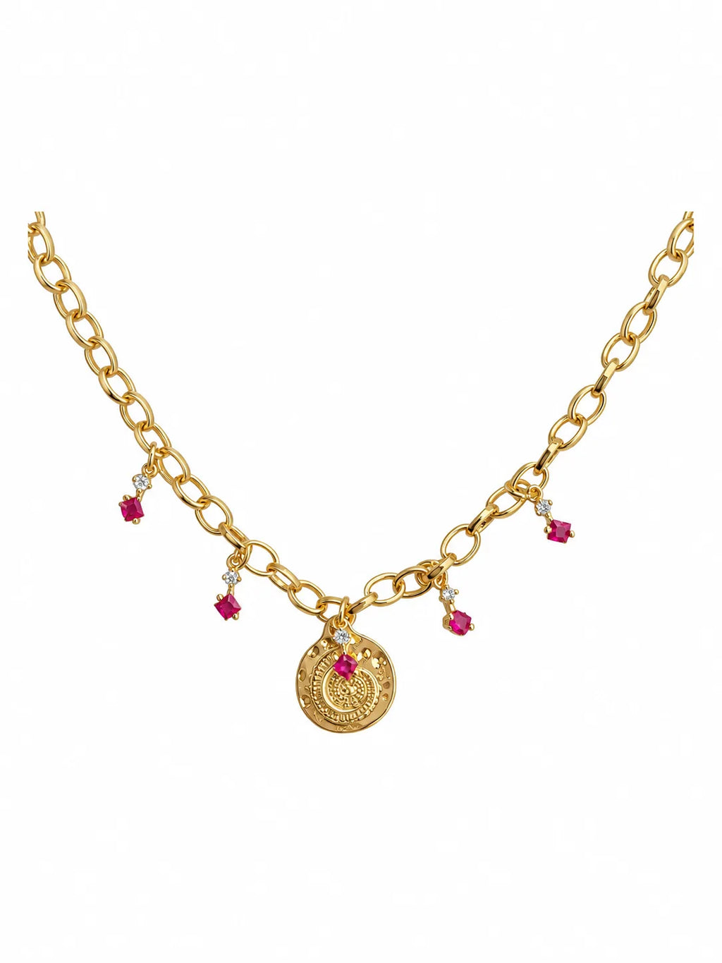 Cordelia Necklace in Ruby