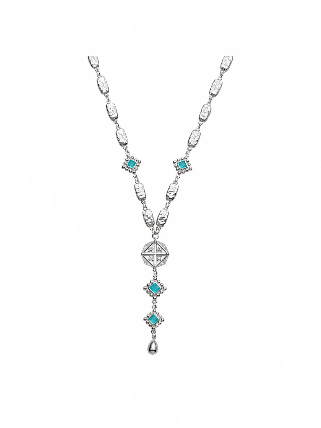 Silver Siren Drift Long Necklace