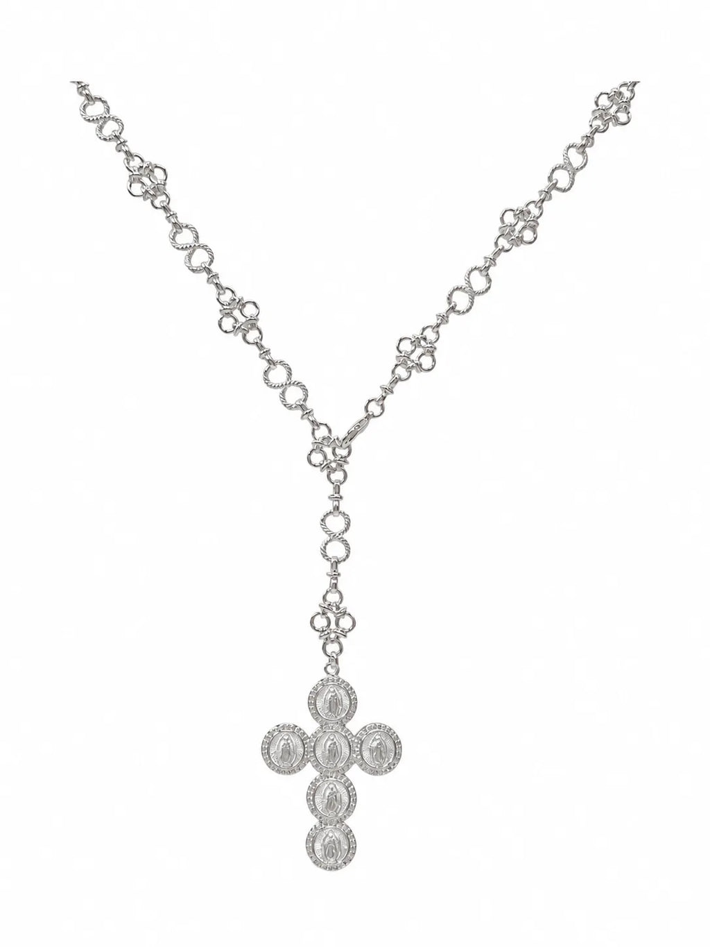 Silver Marietta Long Necklace