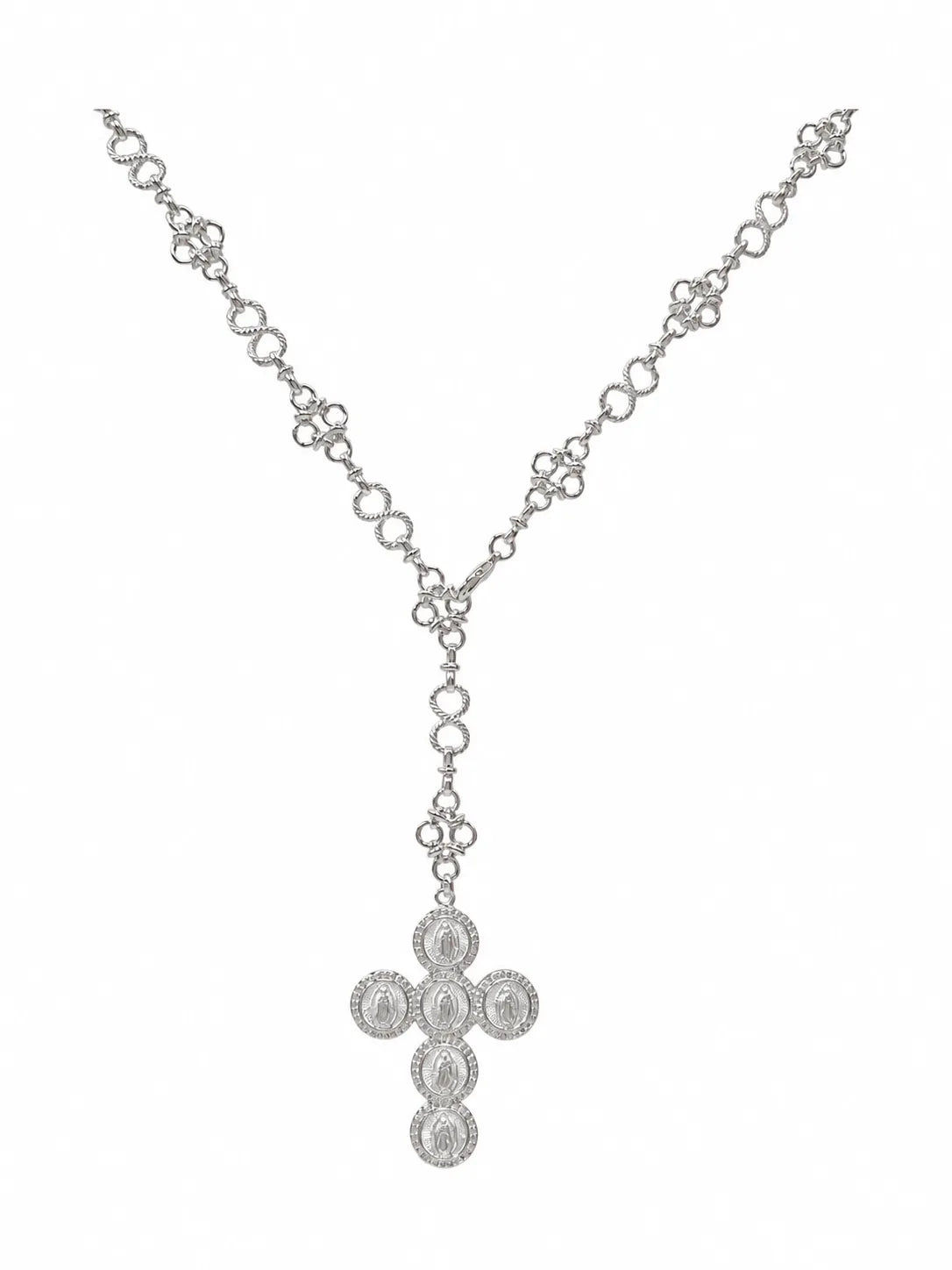 Silver Marietta Long Necklace