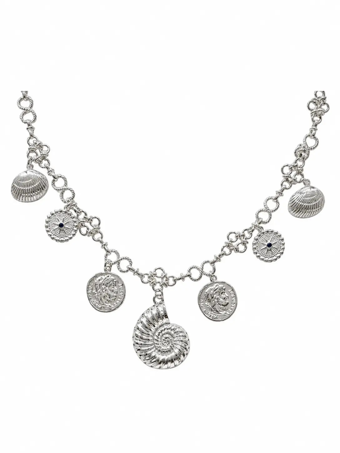 Silver Aphrodite Necklace
