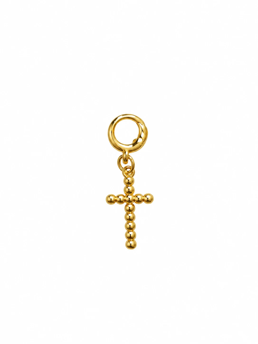 Bobble Cross Clip-On Charm