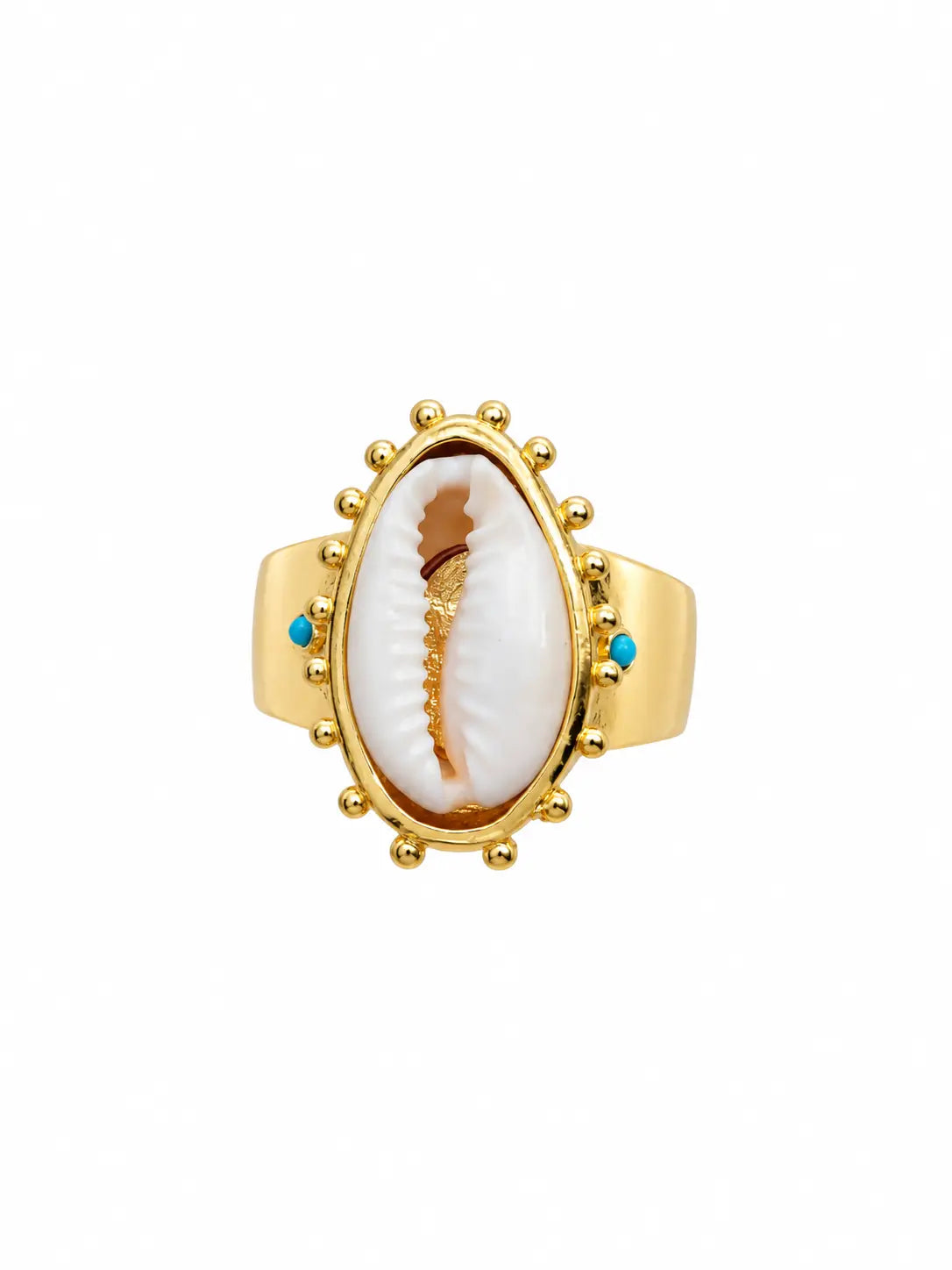 Cowrie Coast Ring