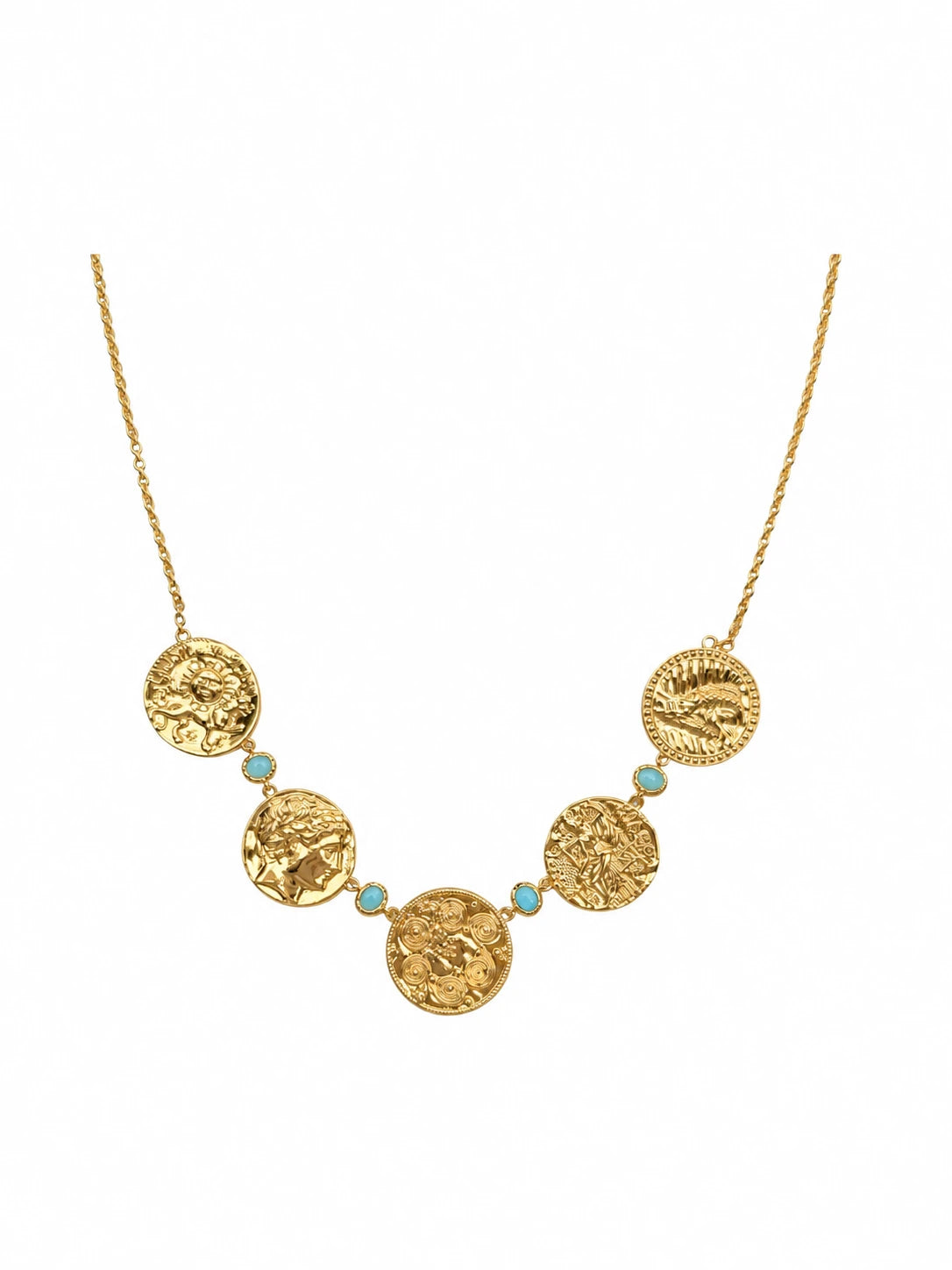 India Coin Necklace