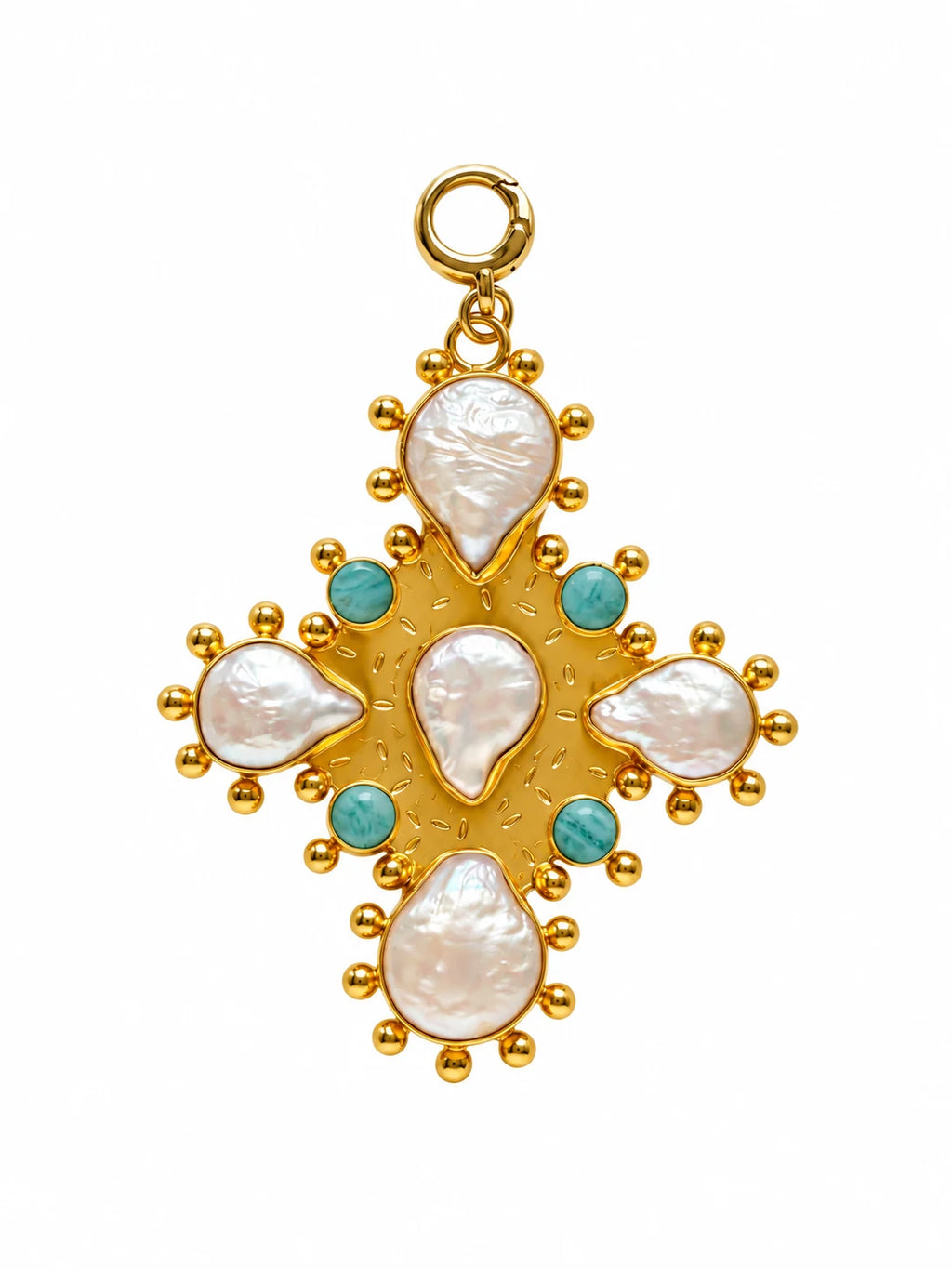 Laguna Cross Clip-On Charm