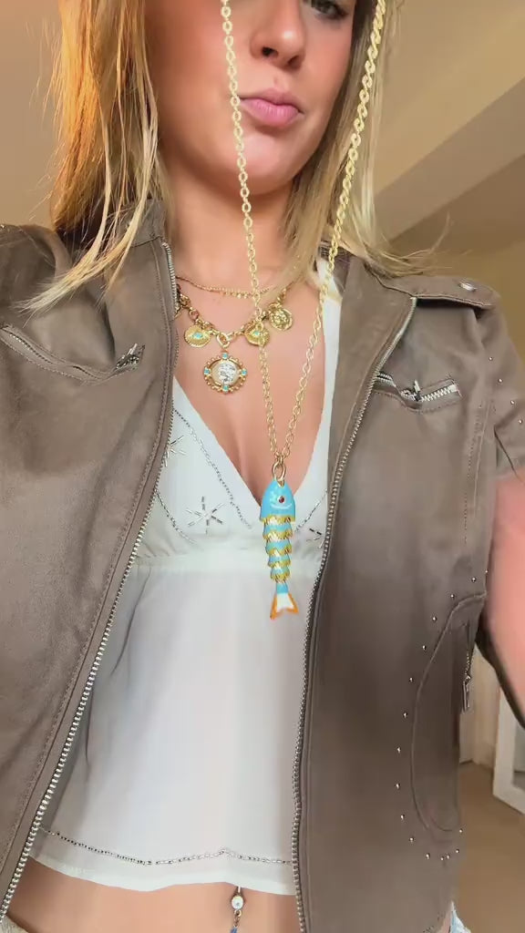Fiji Fish Necklace