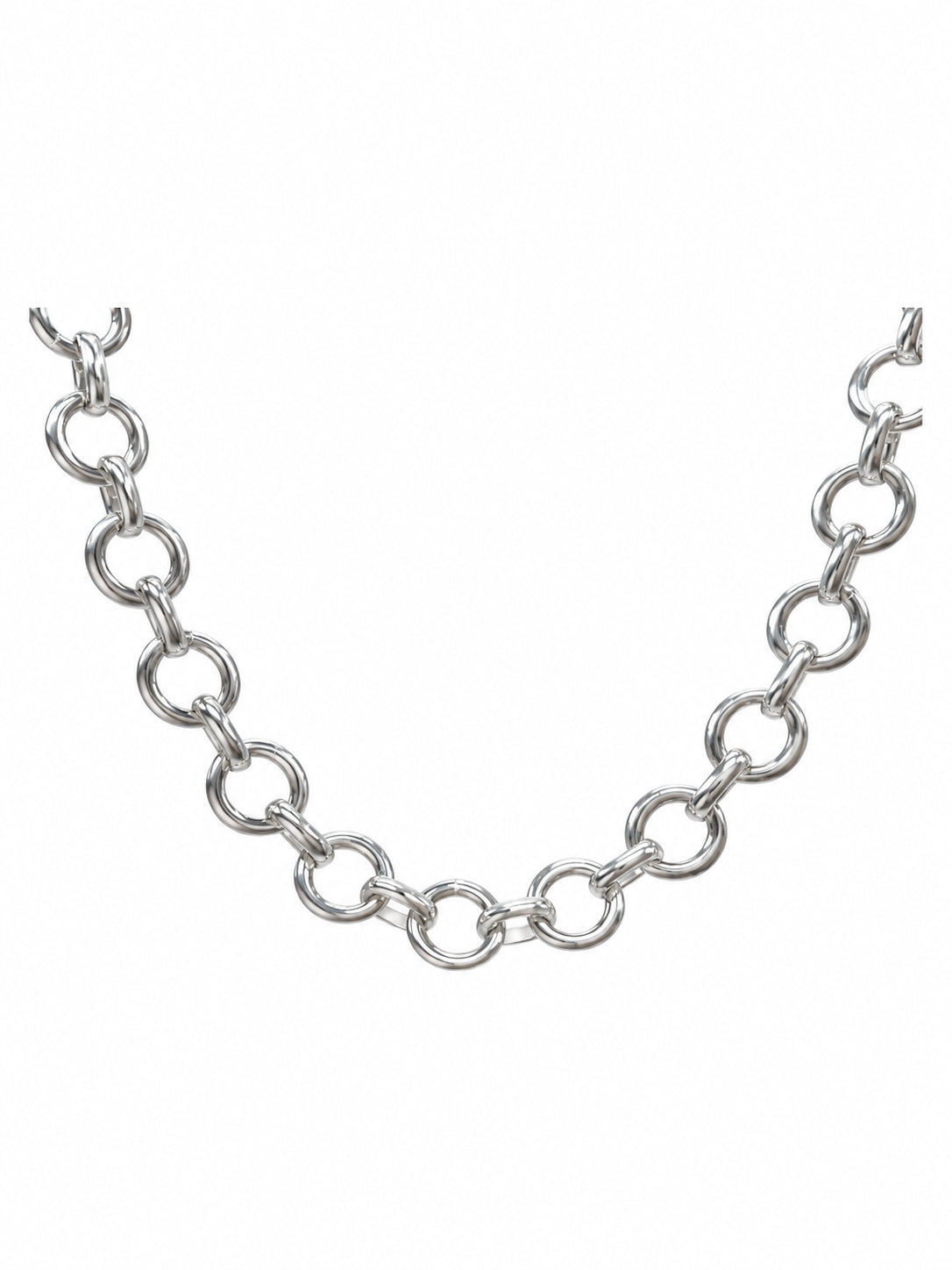 Silver Izzy Necklace