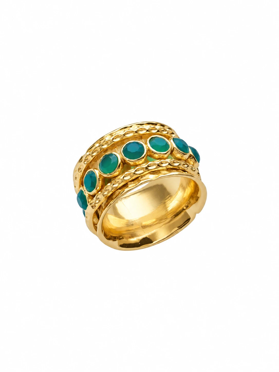 Saphia Ring in Green